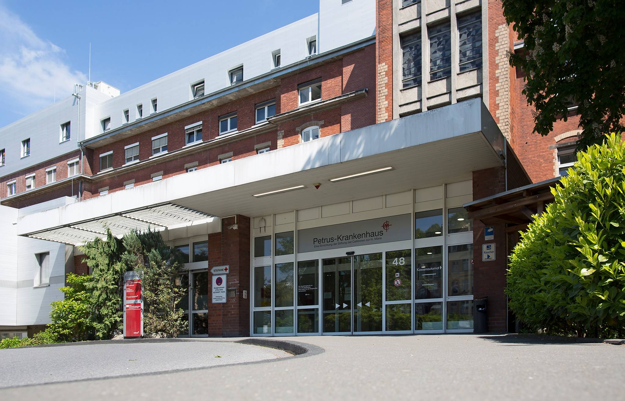 Das Petrus-Krankenhaus in Wuppertal-Barmen.