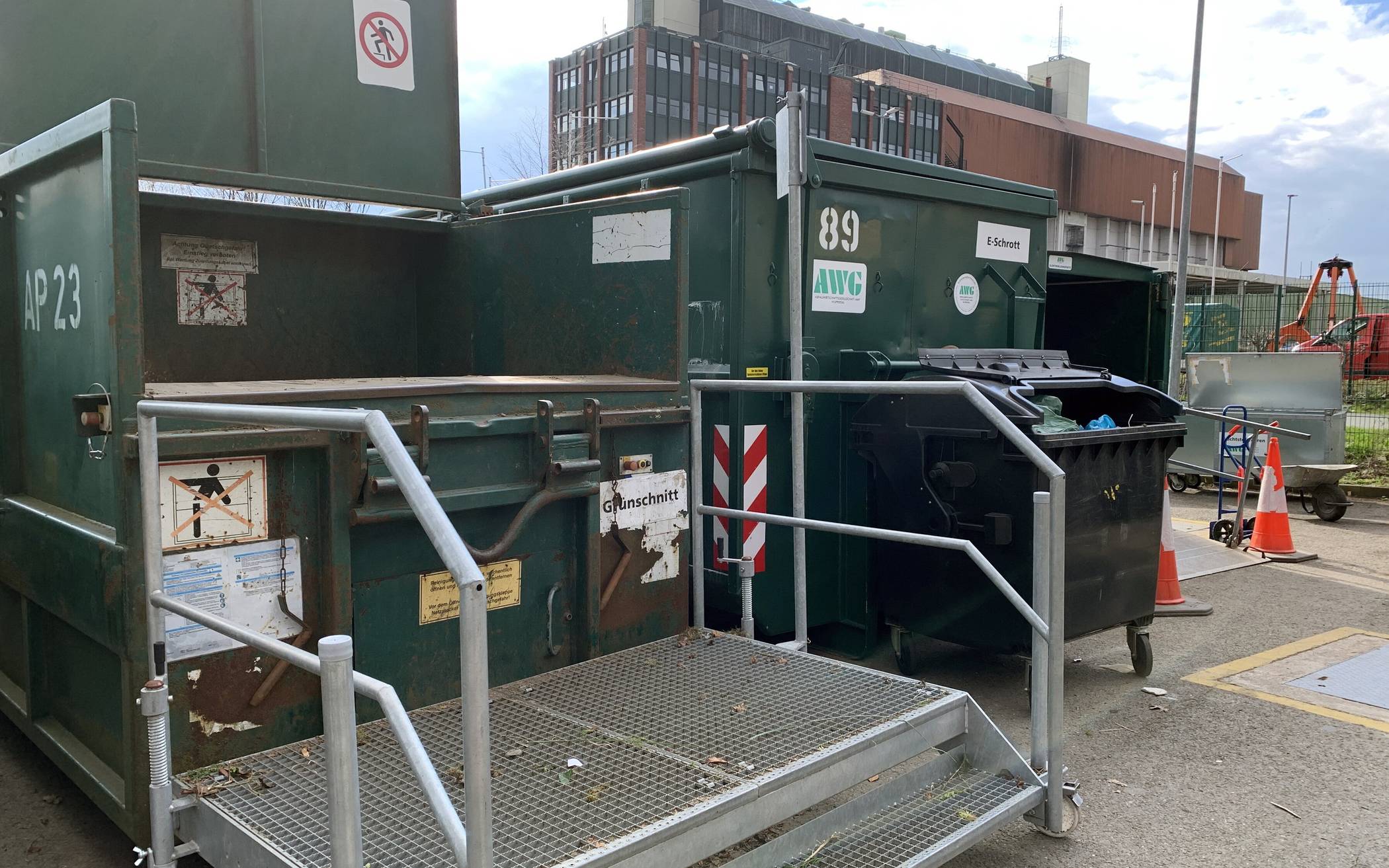 Ab Mittwoch: Vier Recyclinghöfe öffnen wieder
