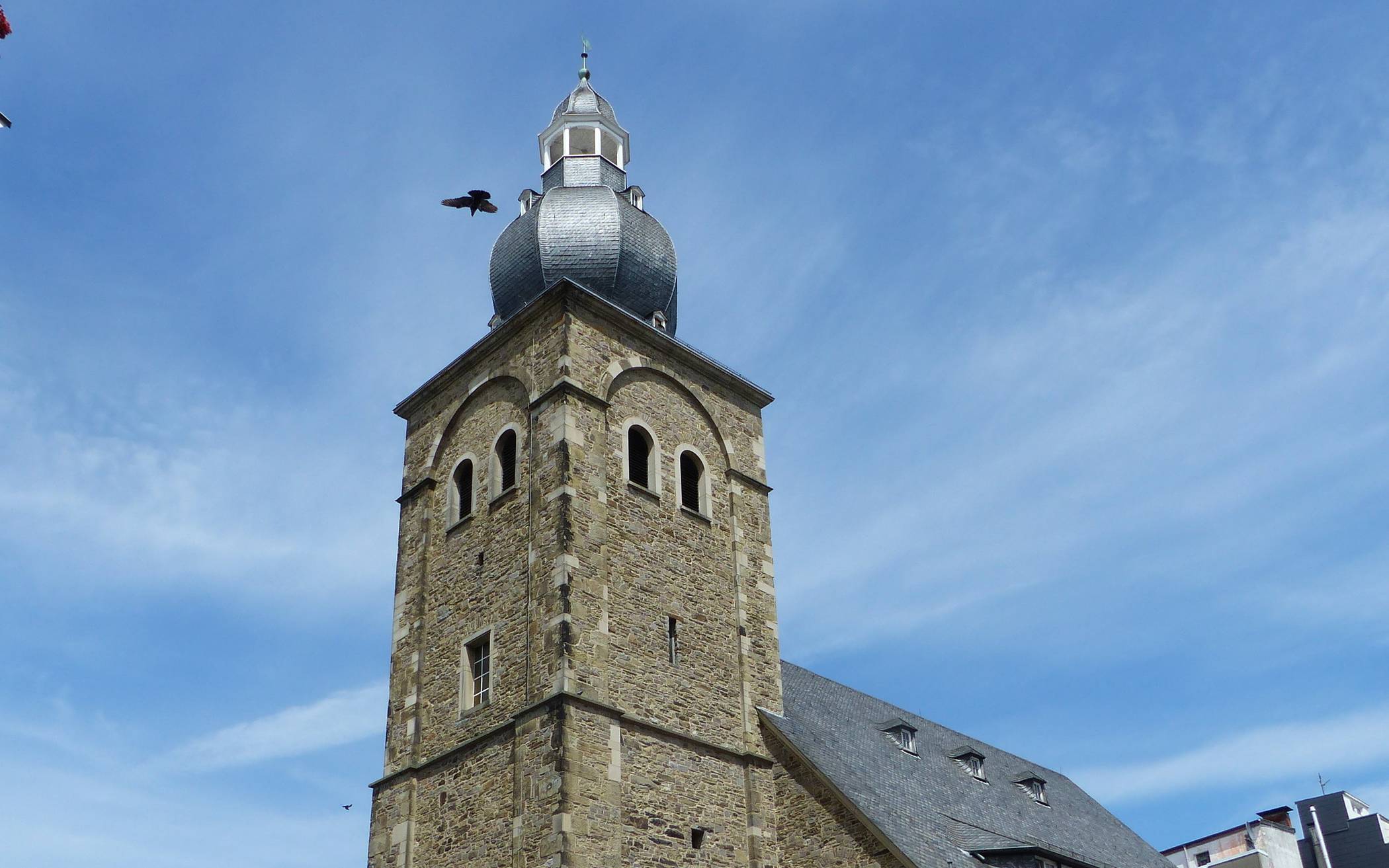 Die City-Kirche in Elberfeld.