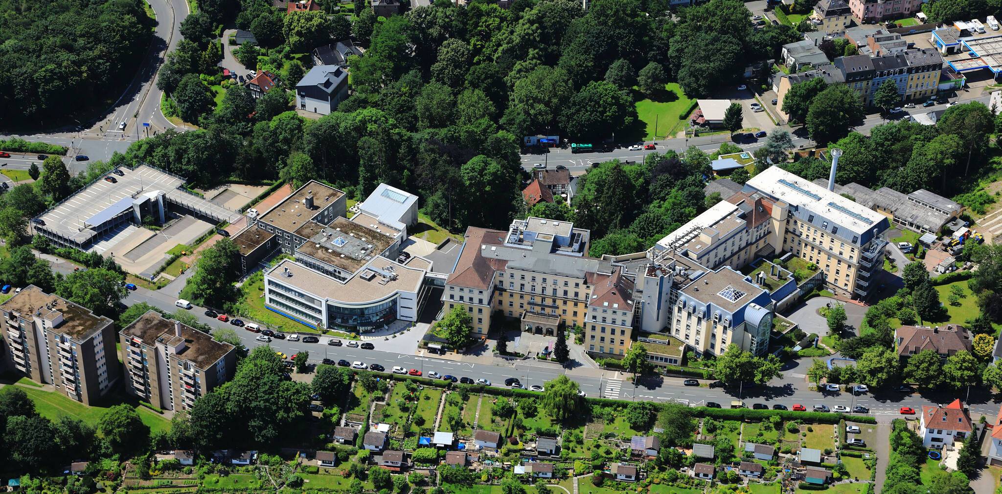  Das Agaplesion Bethesda Krankenhaus in Wuppertal. 