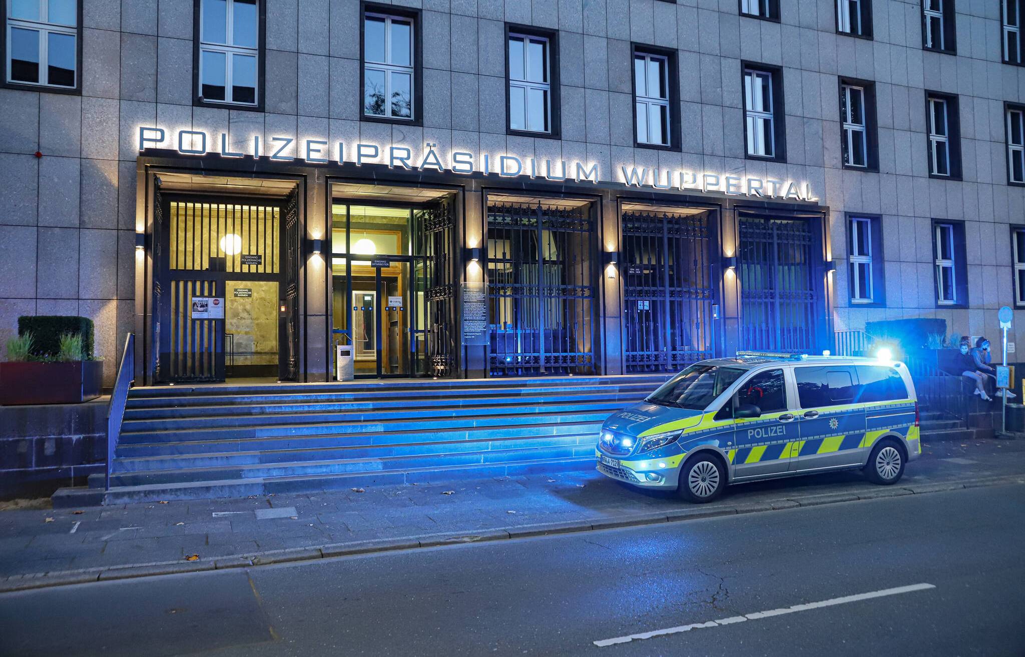  Das Wuppertaler Polizeipräsidium. 