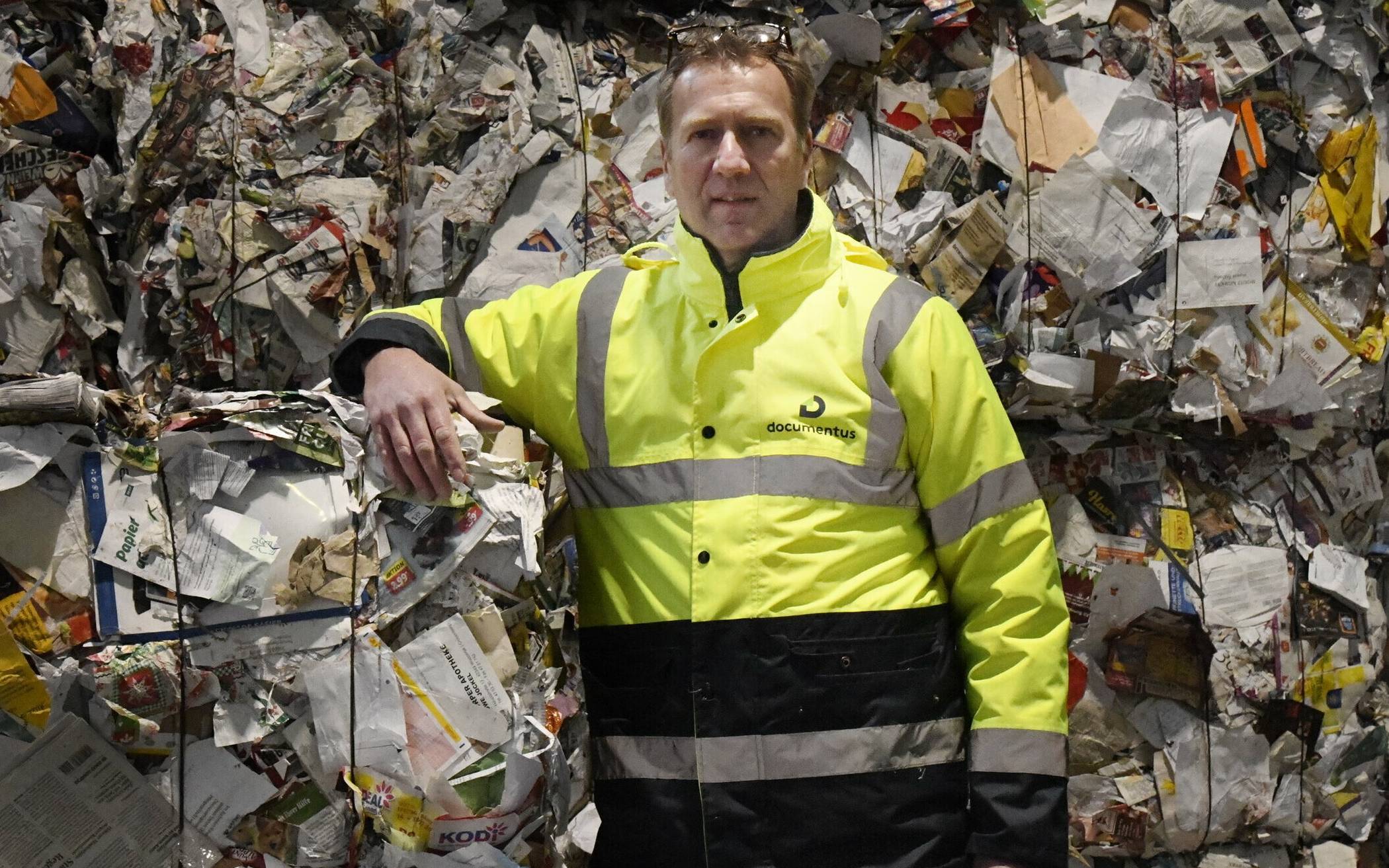  Geschäftsführer Ralf Peveling von Meyer Recycling. 