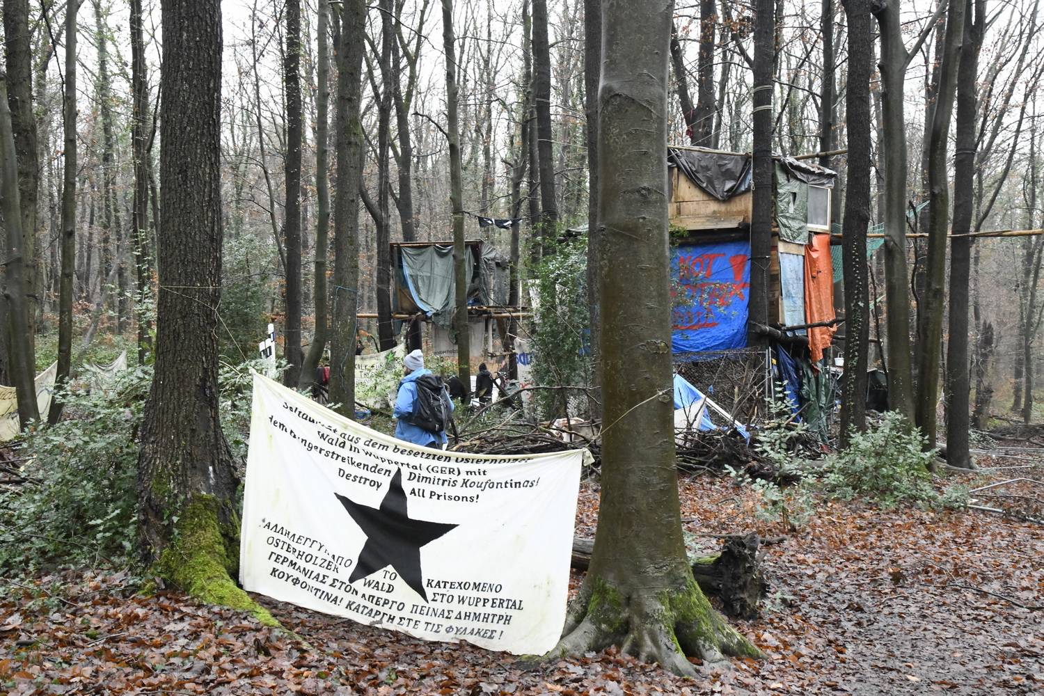 Das Protestcamp (Archivbild).