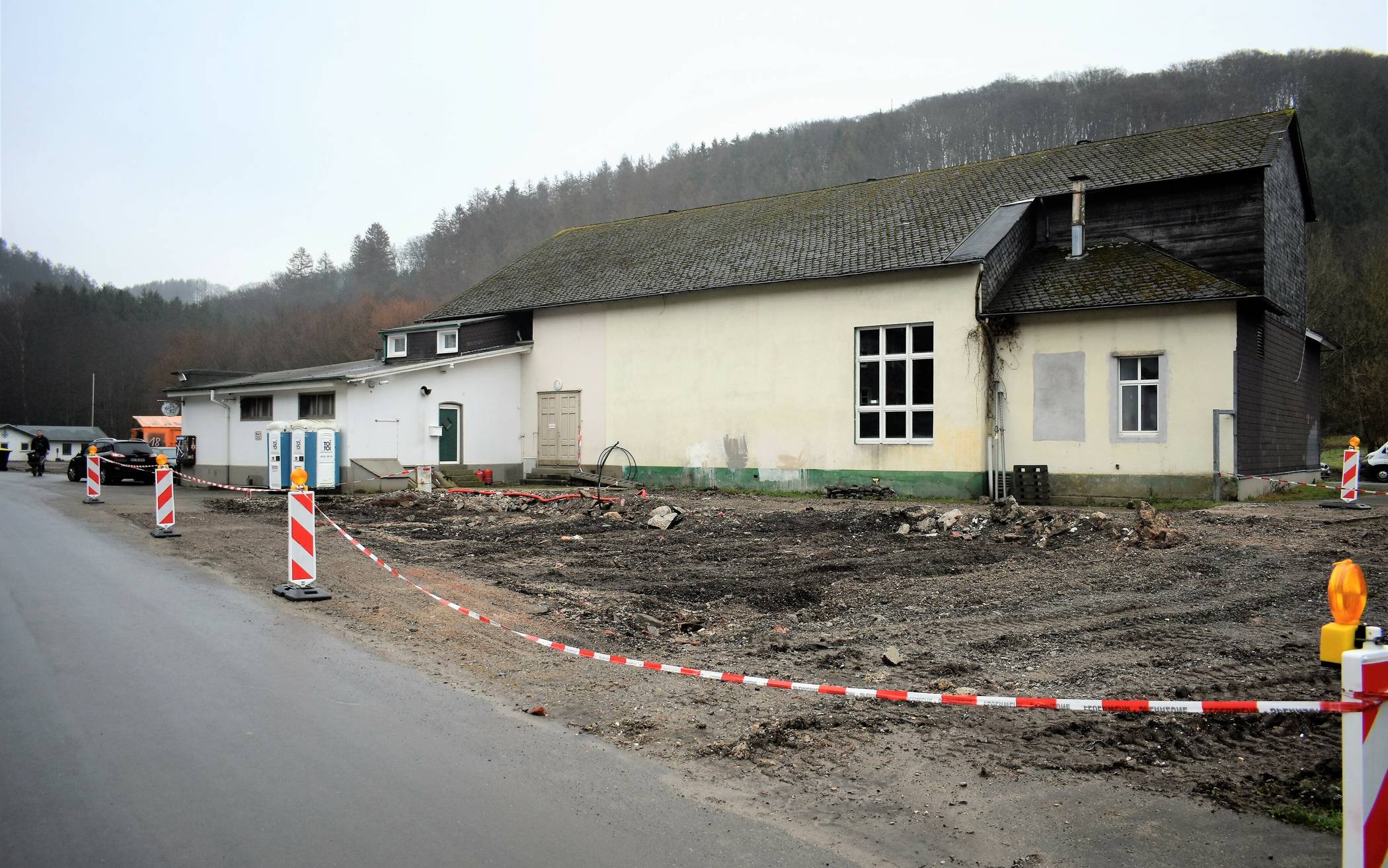 Baulücke: Nicht alle Gebäude in Beyenburg konnten erhalten...