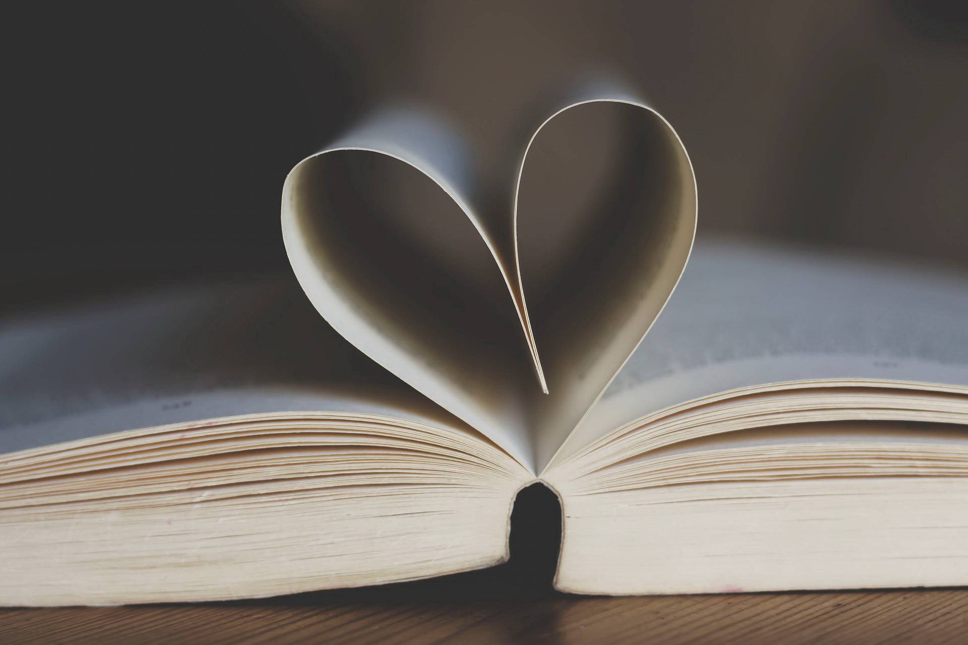 Blinddate mit einem Buch zum Valentinstag