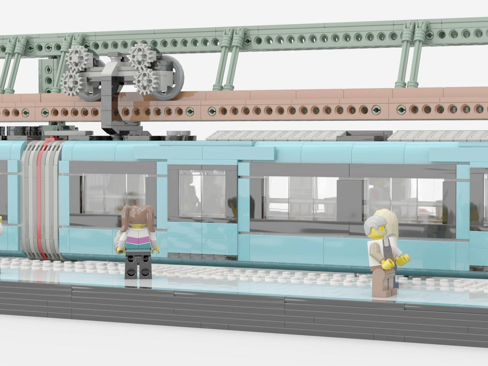 Eine Lego-Schwebebahn für Wuppertal