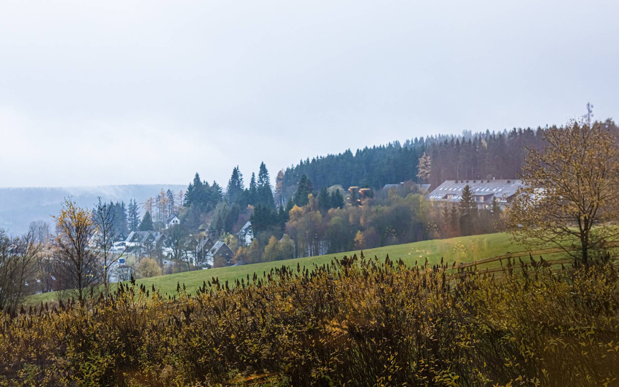 Hinter dem Haus gibt‘s den direkten Anschluss zur Skiarena...
