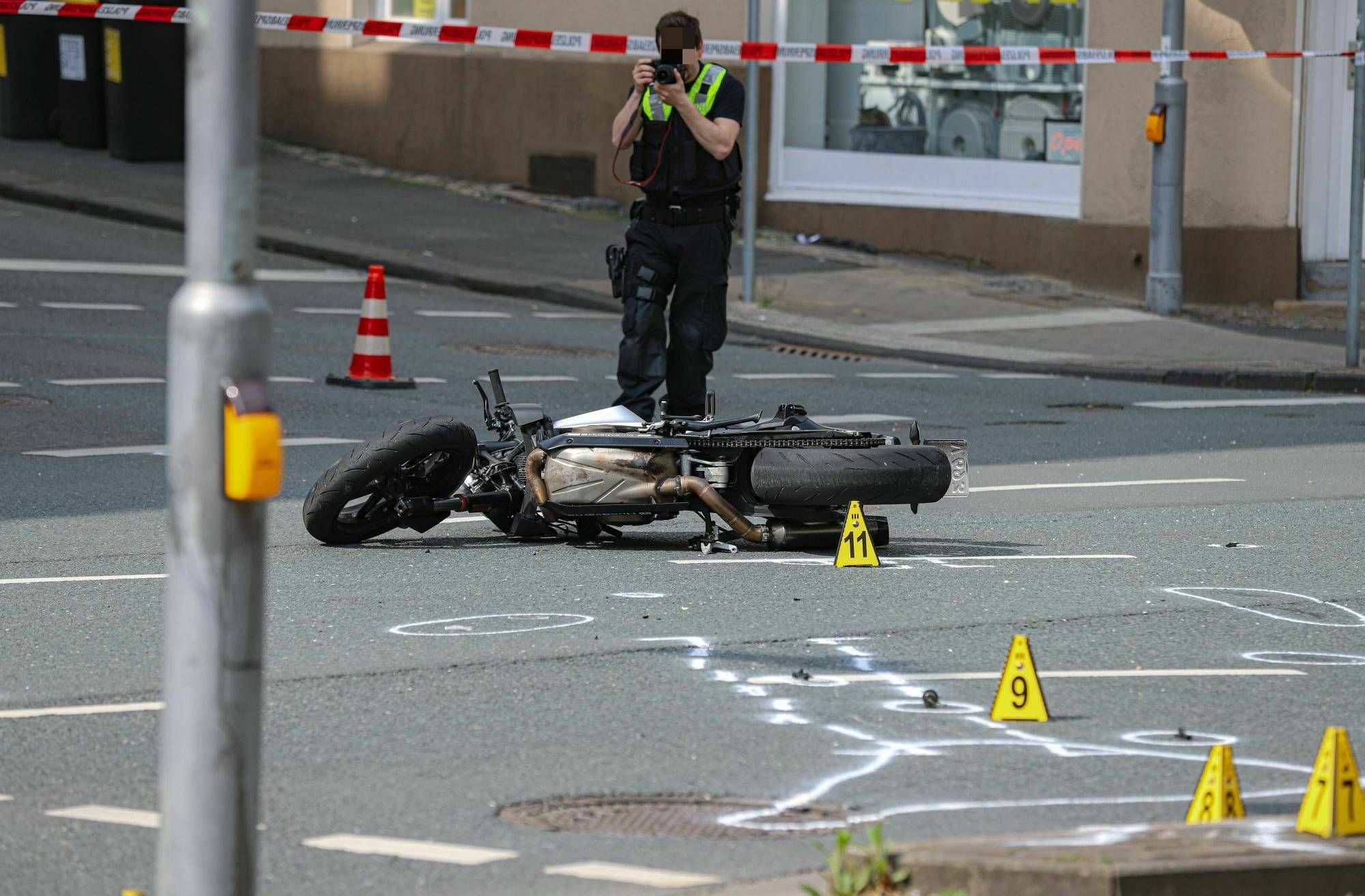 Motorradfahrer nach Unfall gestorben