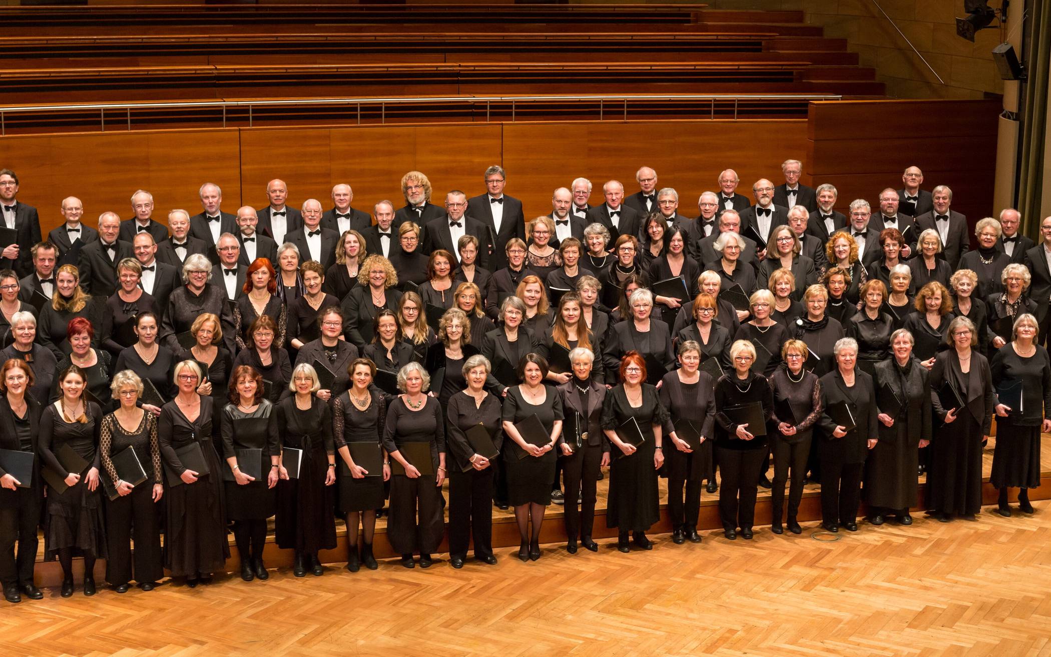  Der Chor der Konzertgesellschaft. 