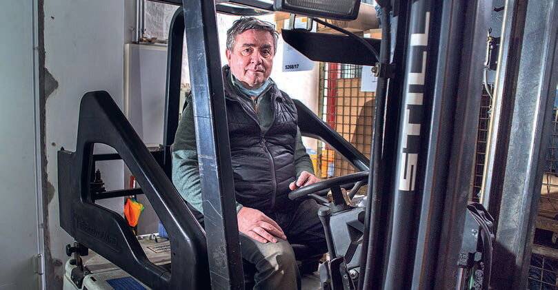 Robert Klammer benötigt zuweilen auch den...