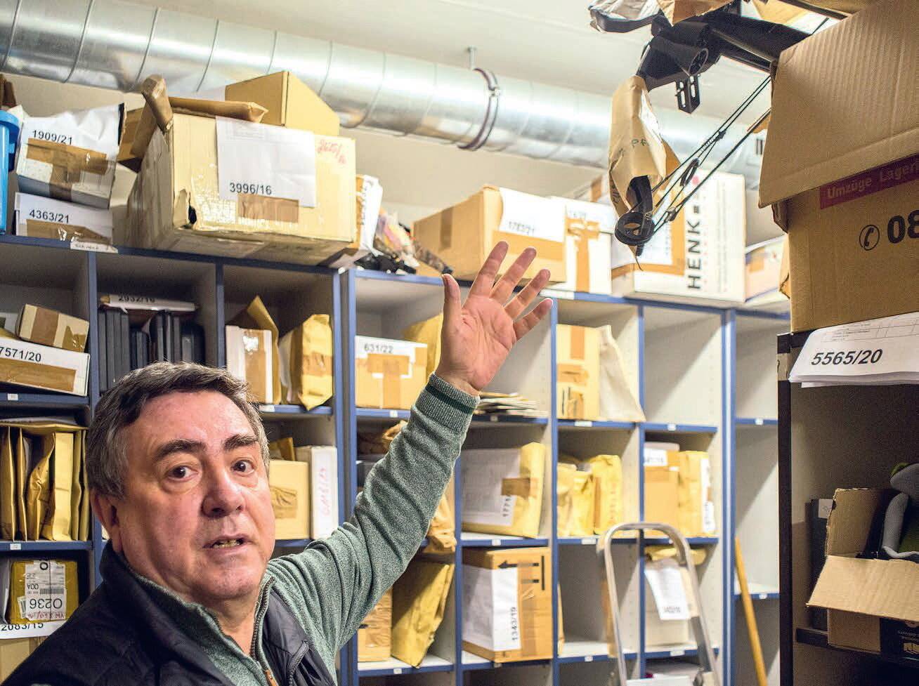 Robert Klammer an seinem...