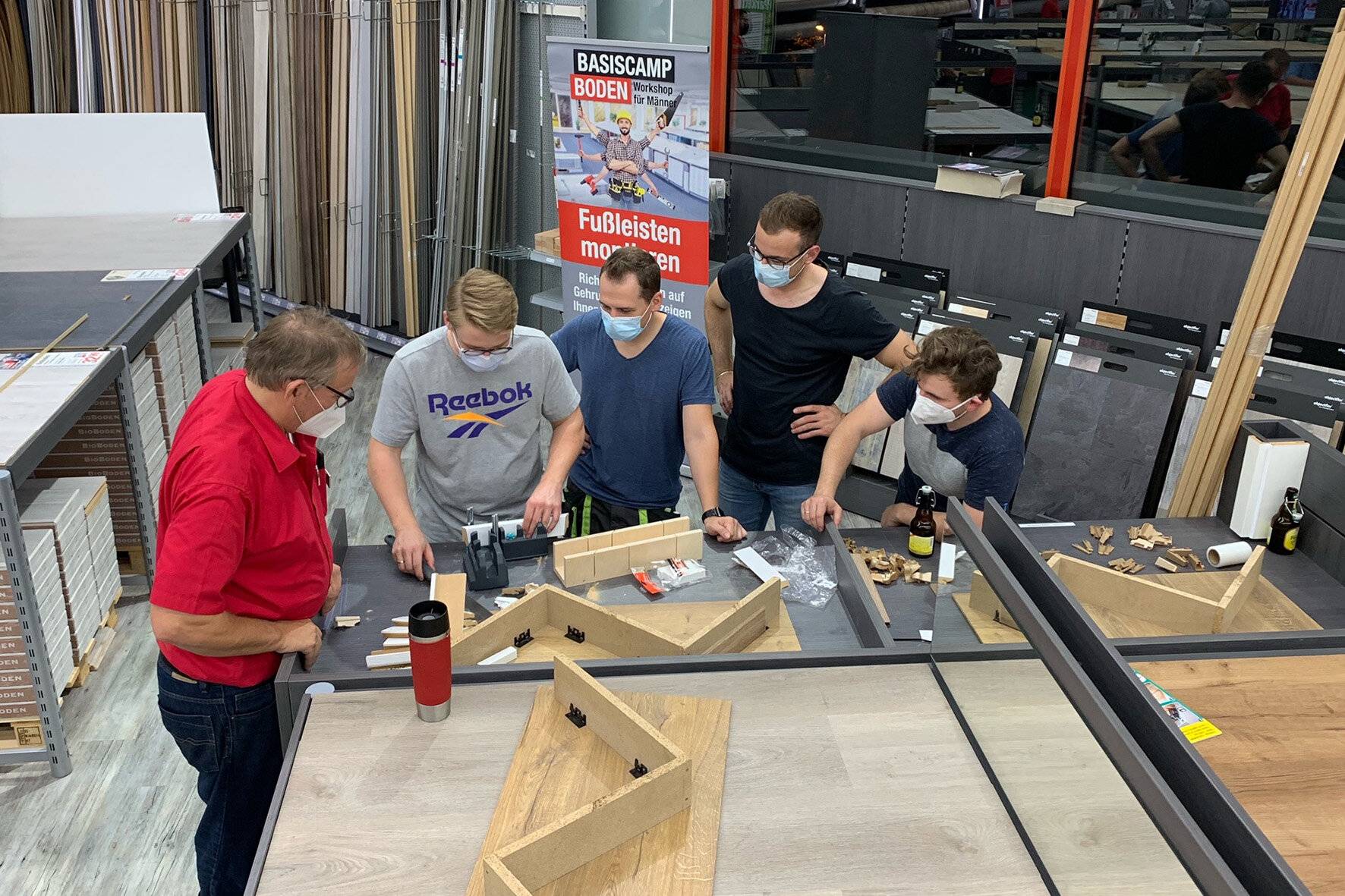  Unter Einhaltung der aktuellen Abstands- und Hygieneregeln finden im Laminat Depot wieder Präsenzveranstaltungen statt. 