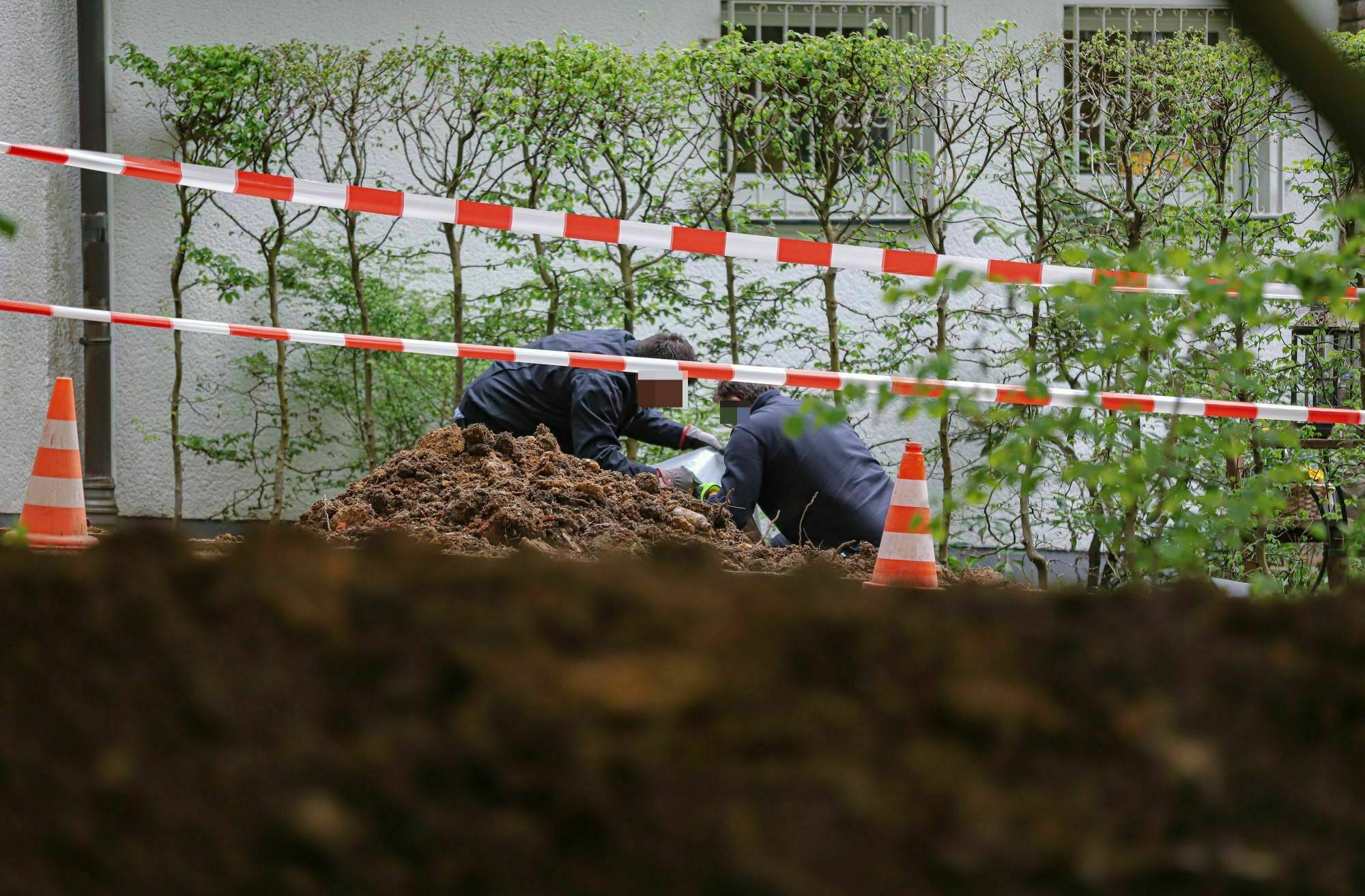 Bombe in Wuppertaler Garten entdeckt