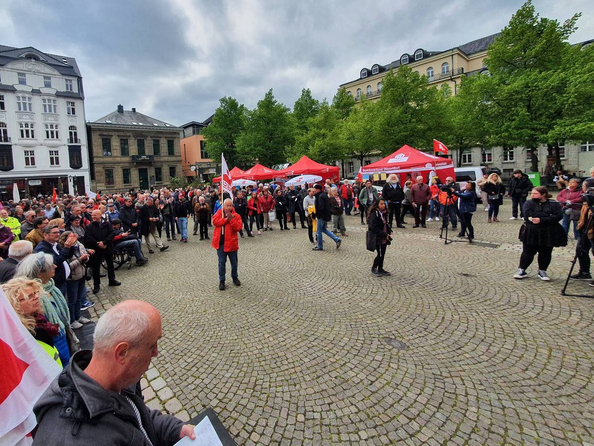 500 Personen bei Maikundgebung des DBB
