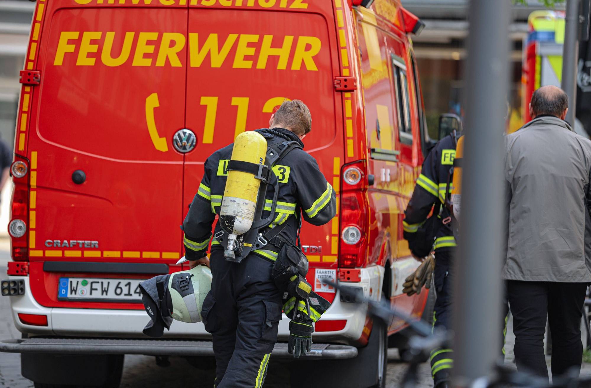 Häuser nach Gasaustritt in Wuppertal-Elberfeld evakuiert