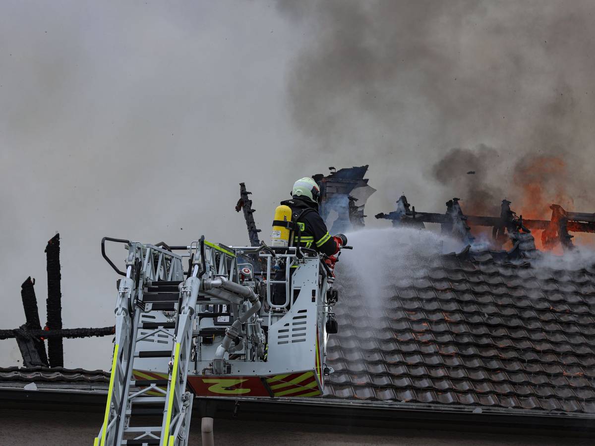 Dachstuhlbrand in Heckinghausen
