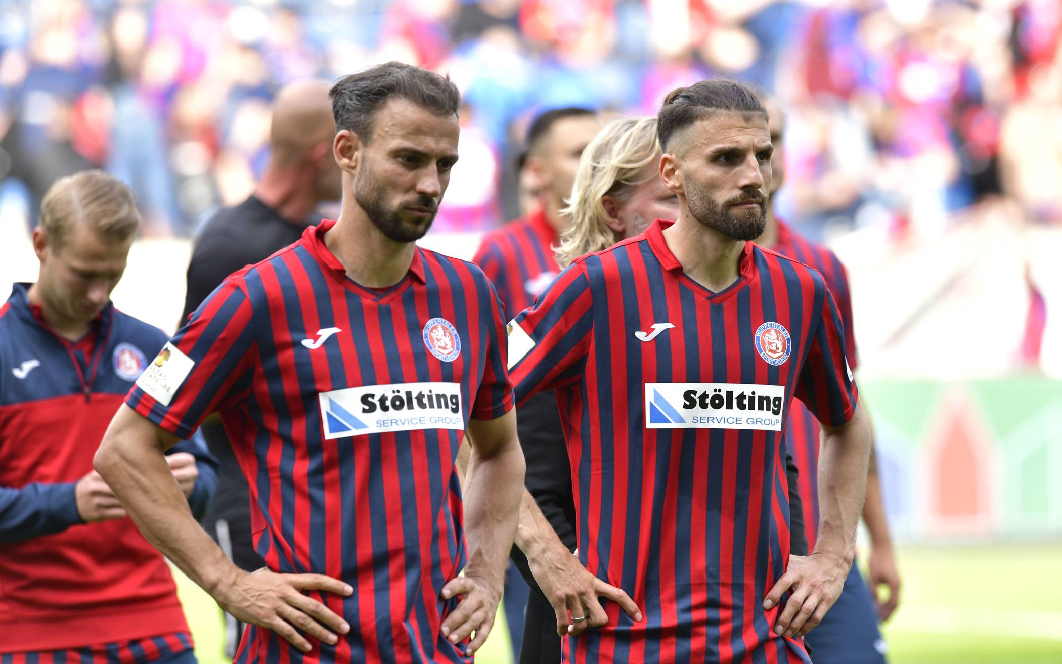 Roman Prokoph (li.) und Valdet...