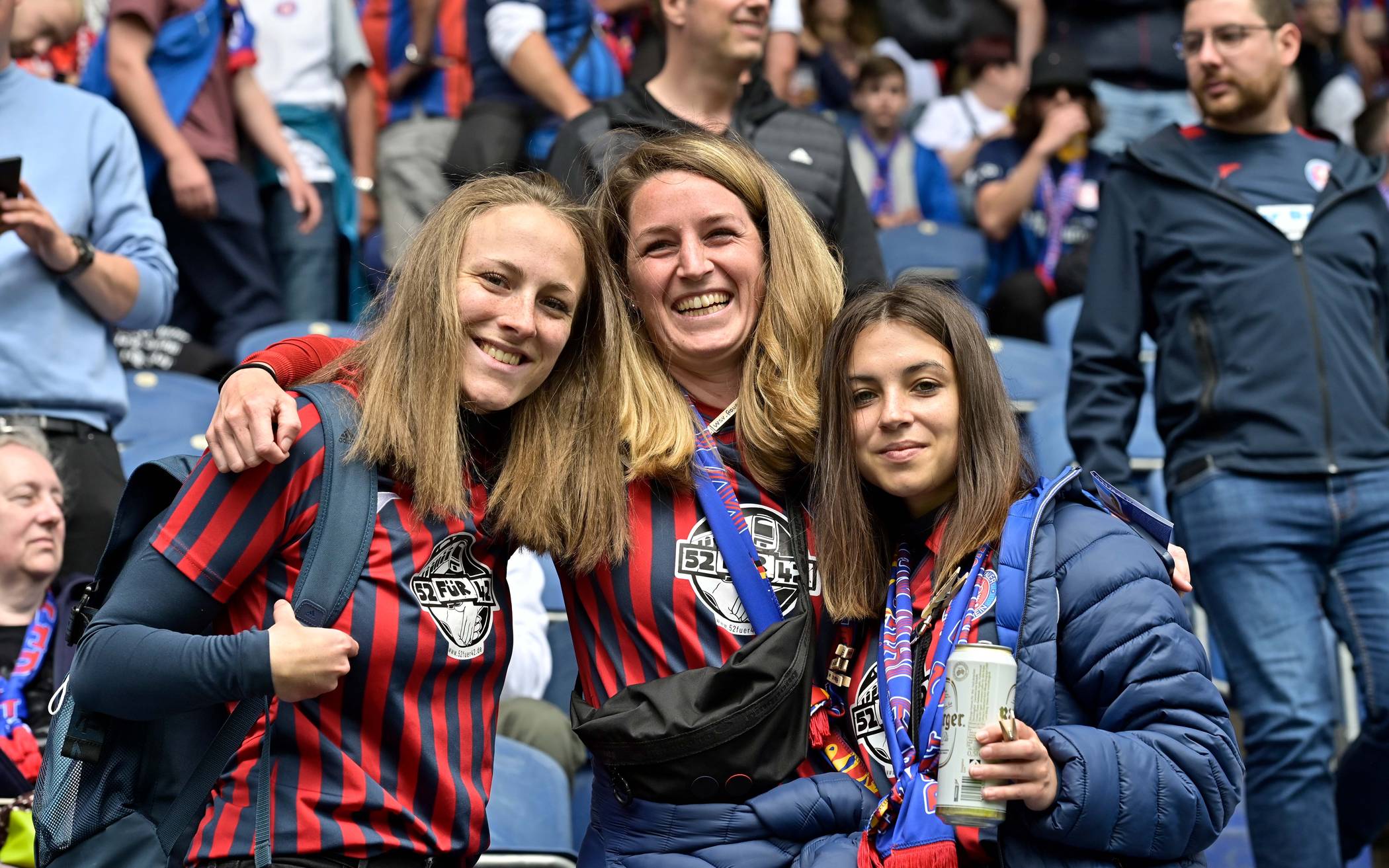 Vor der Partie war die Stimmung...