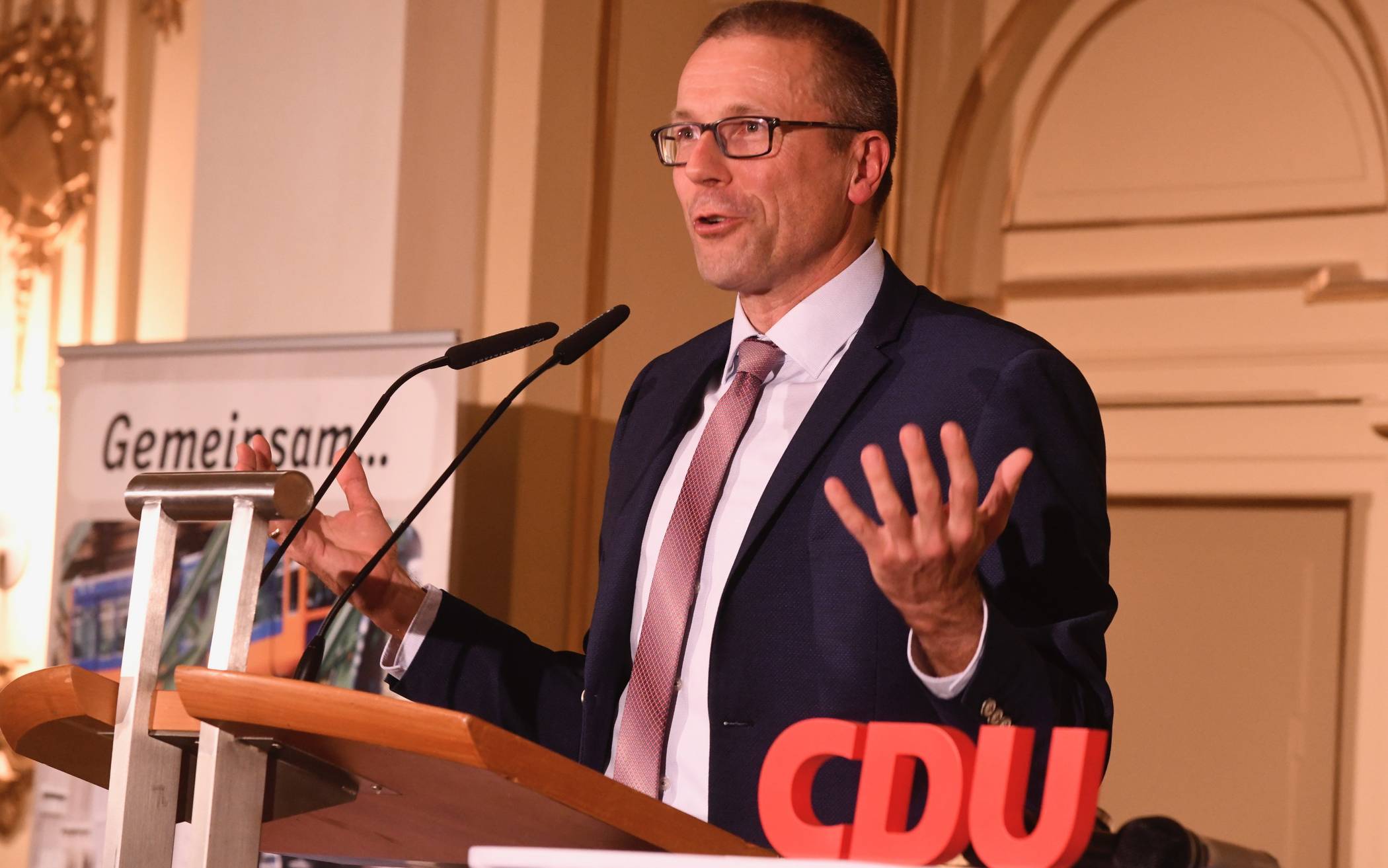  OB Uwe Schneidewind präsentierte sich 2020 der CDU als Ob-Kandidat. 