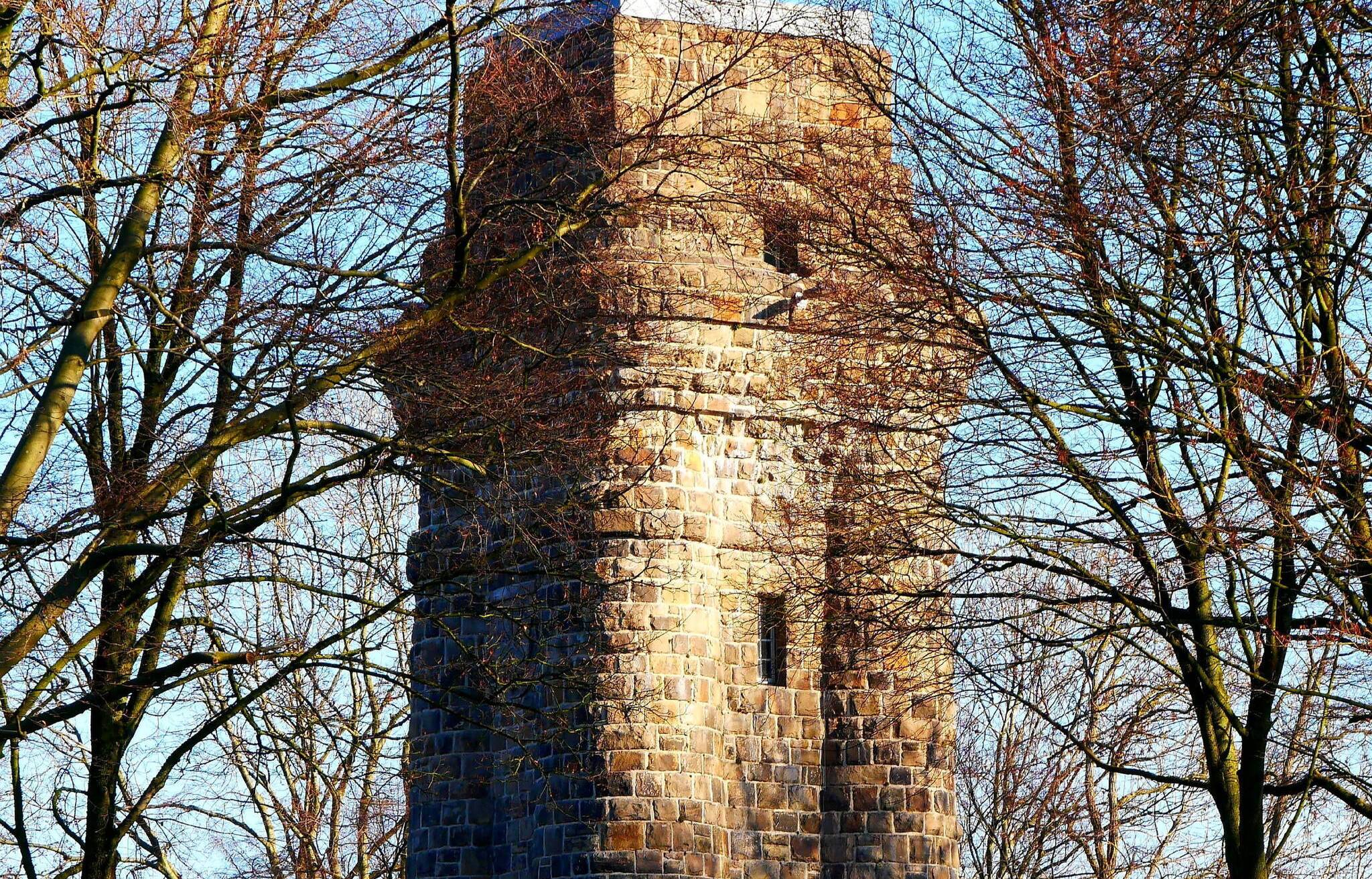 Der Bismarckturm auf der Hardt.