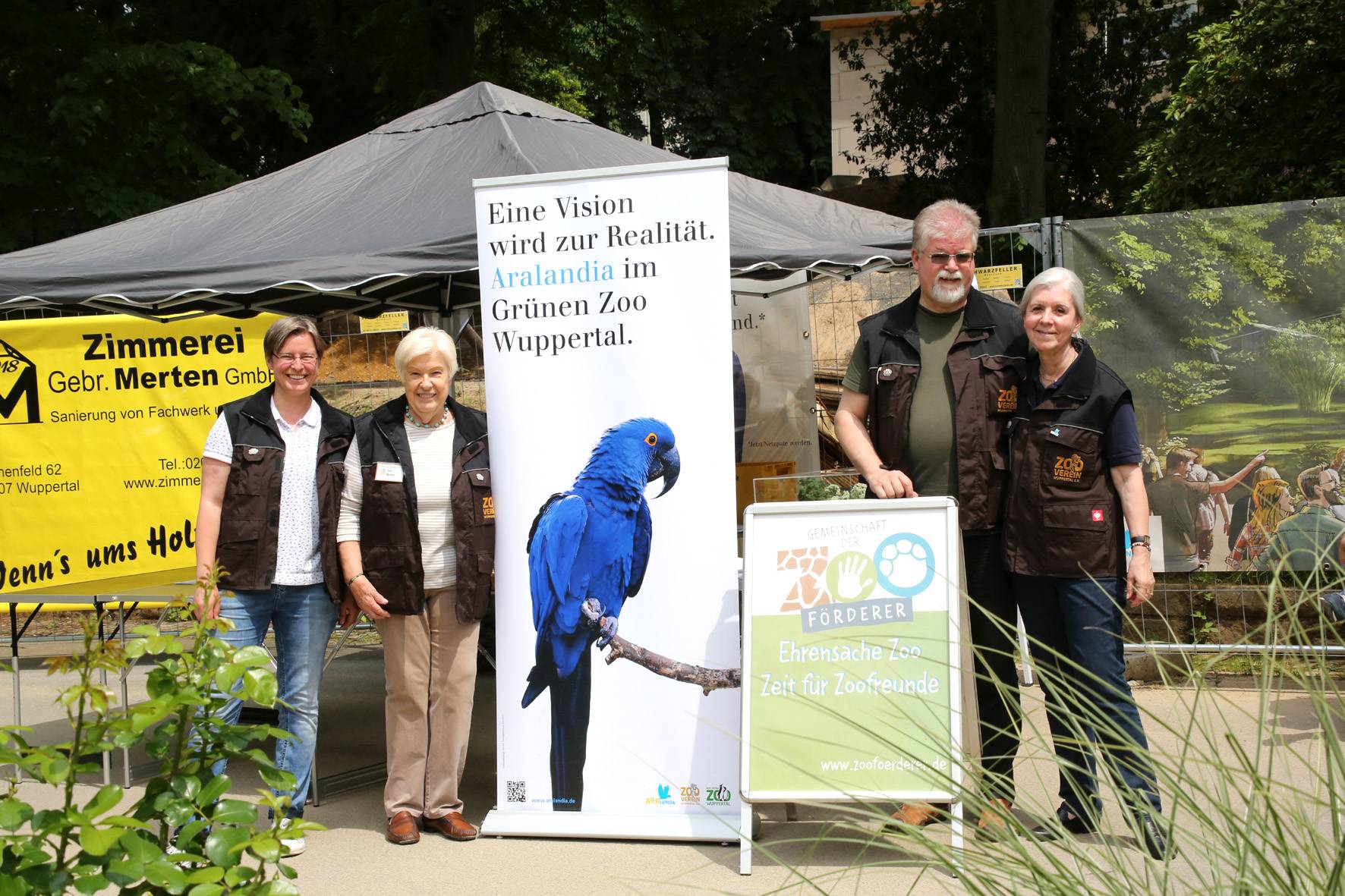 Am Pfingsmontag präsentiert sich der Zoo-Verein