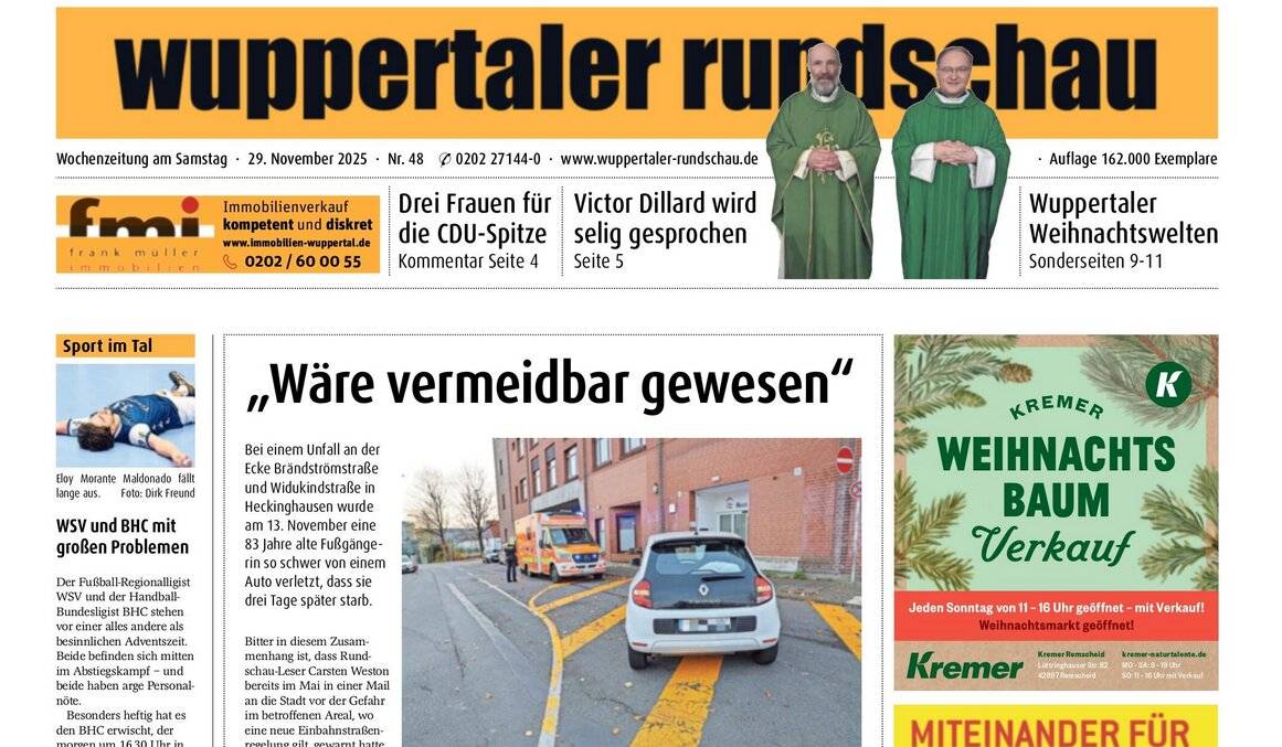 Die Titelseite der aktuellen Ausgabe.