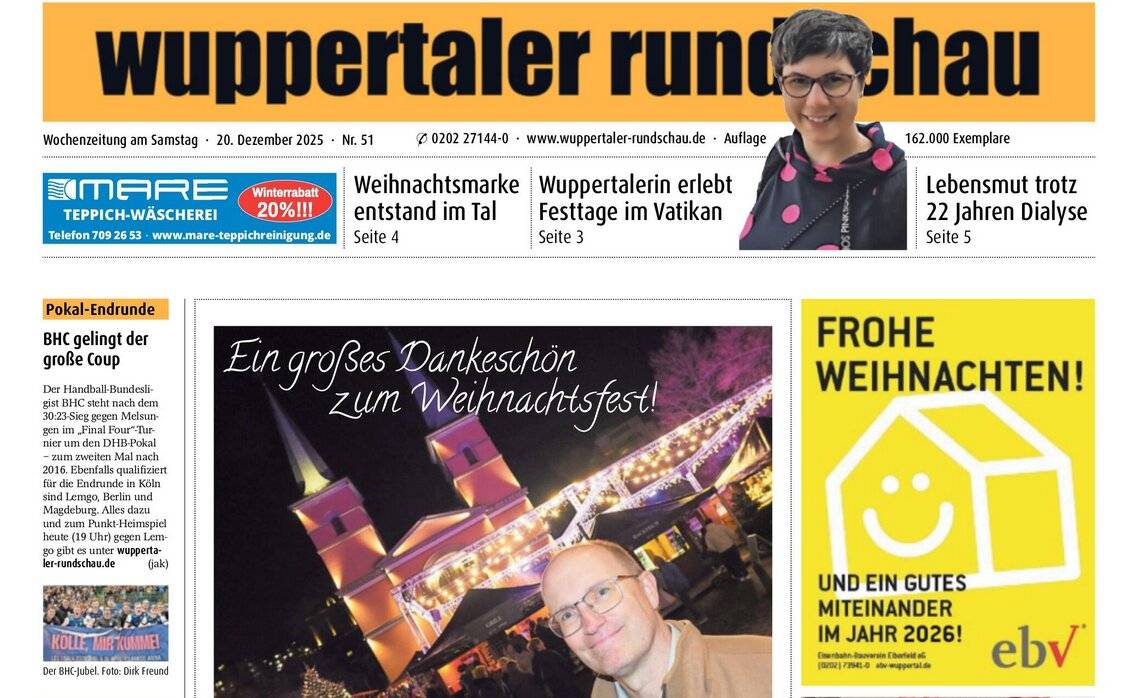 Die Titelseite der aktuellen Ausgabe.