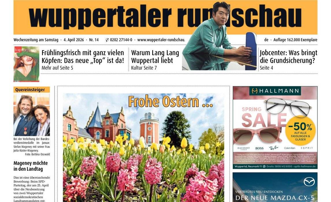 Die Titelseite der aktuellen Ausgabe.
