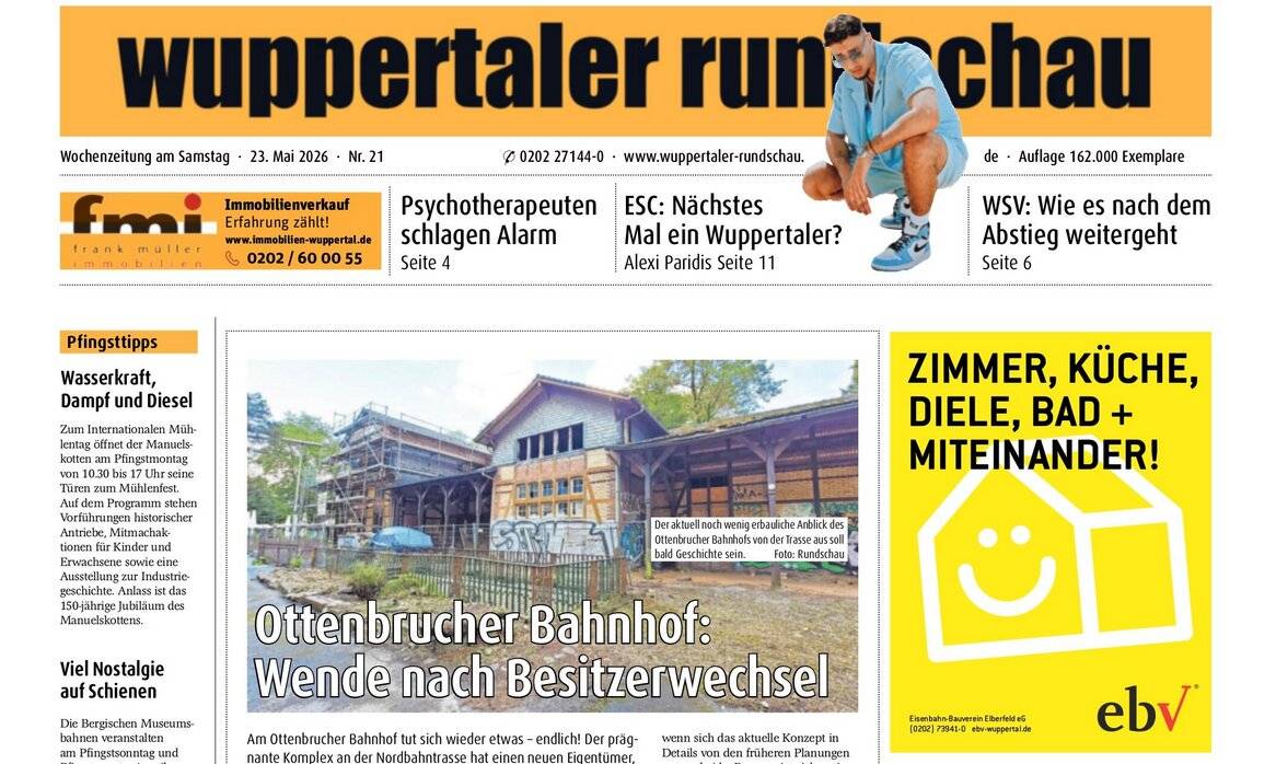 Die Titelseite der aktuellen Ausgabe.