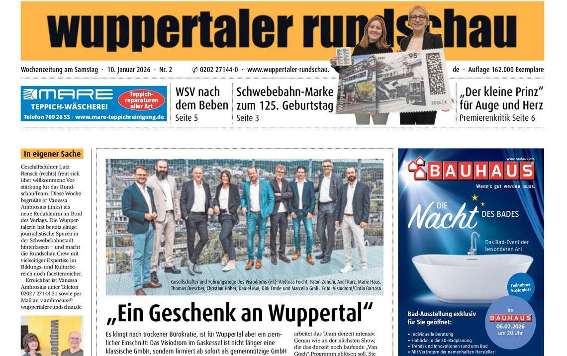 Die Titelseite der aktuellen Ausgabe.