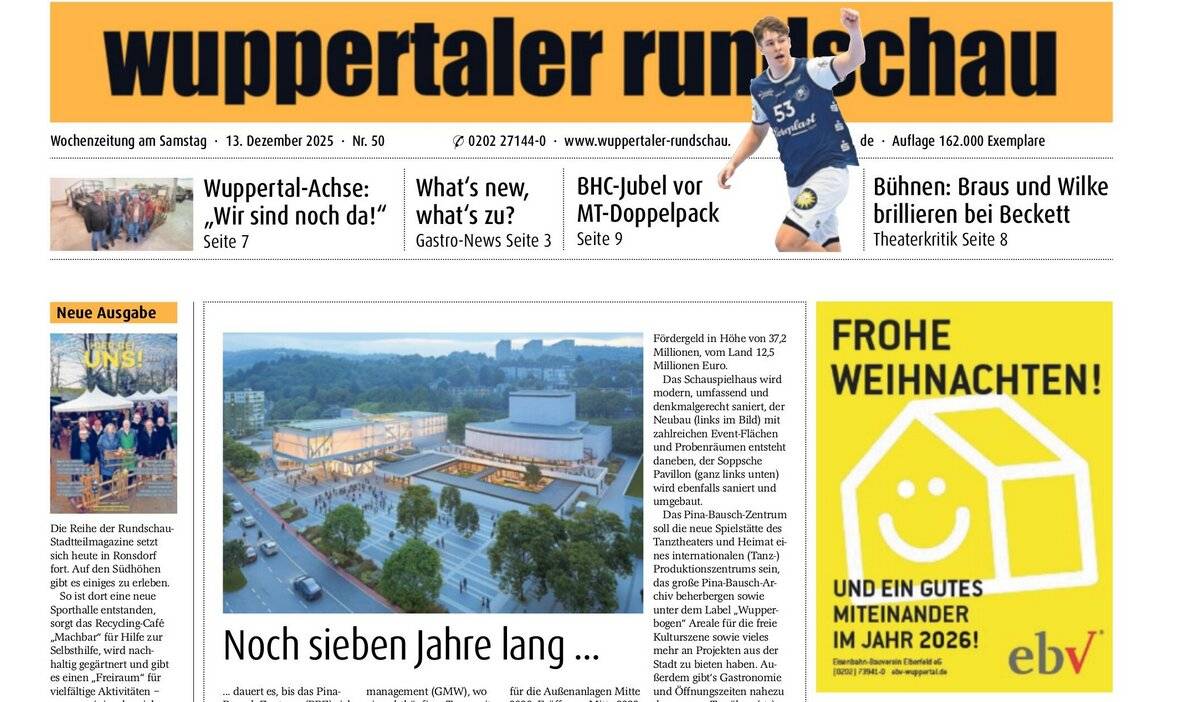 Die Titelseite der aktuellen Ausgabe.