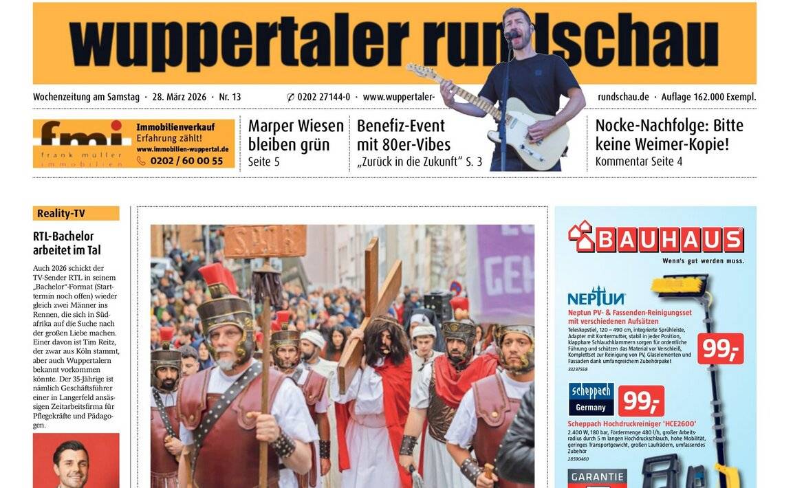 Die Titelseite der aktuellen Ausgabe.