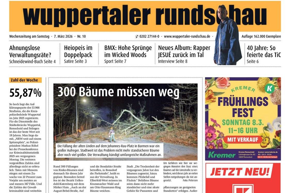 Die Titelseite der aktuellen Ausgabe.