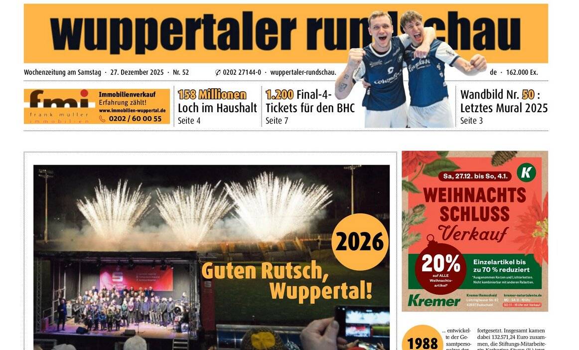 Die Titelseite der aktuellen Ausgabe.