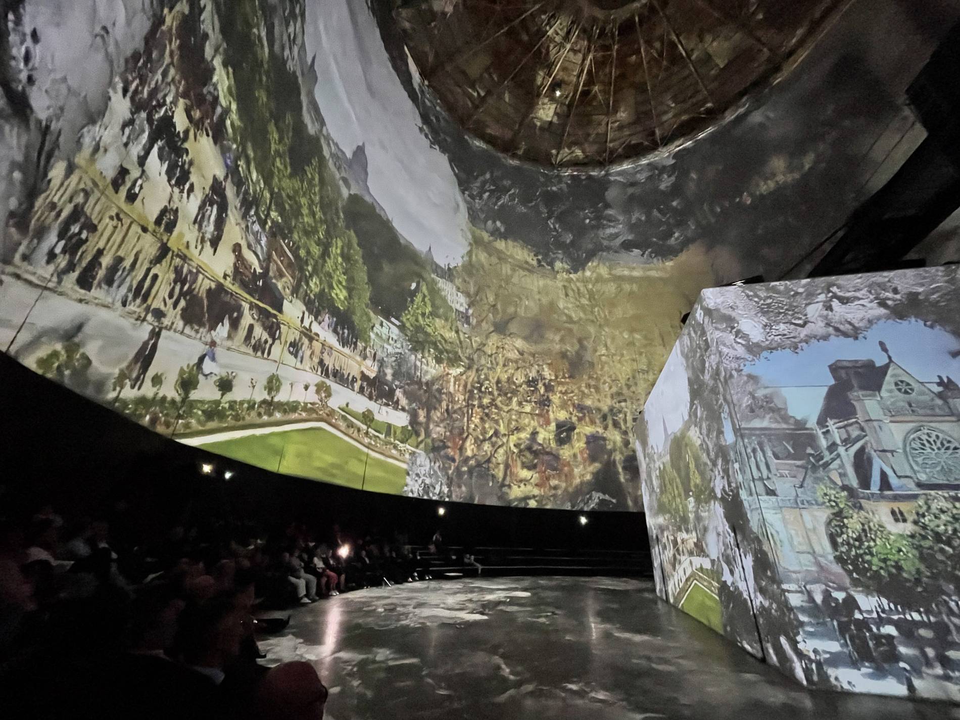 Wuppertal: 360-Grad-Show Monet Visiodrom