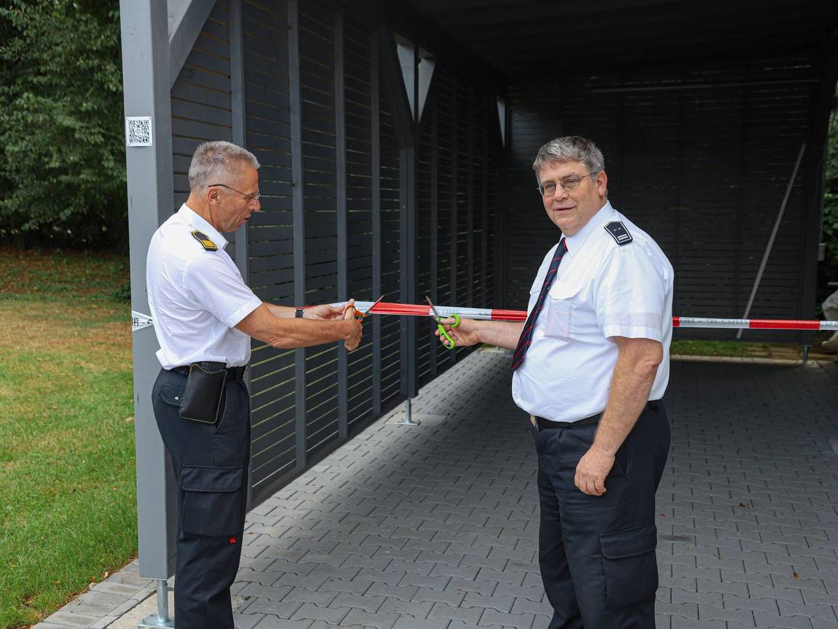 Löschzug Sonnborn: Medaillen und ein Carport
