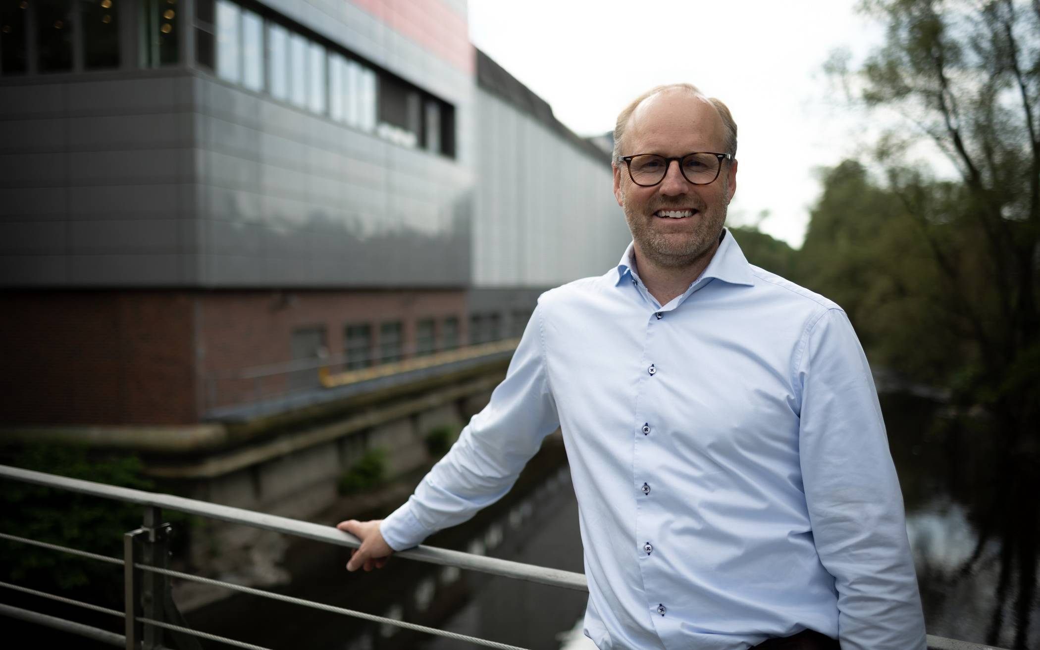  Fredrik Hedvall ist Geschäftsführer und „o.b.“-Werksleiter in Wuppertal. 
