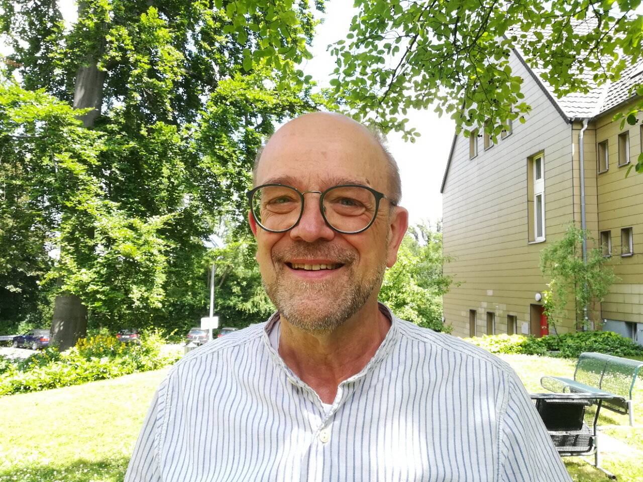 Prof. Dr. Hellmut Zschoch vor Abschiedsvorlesung