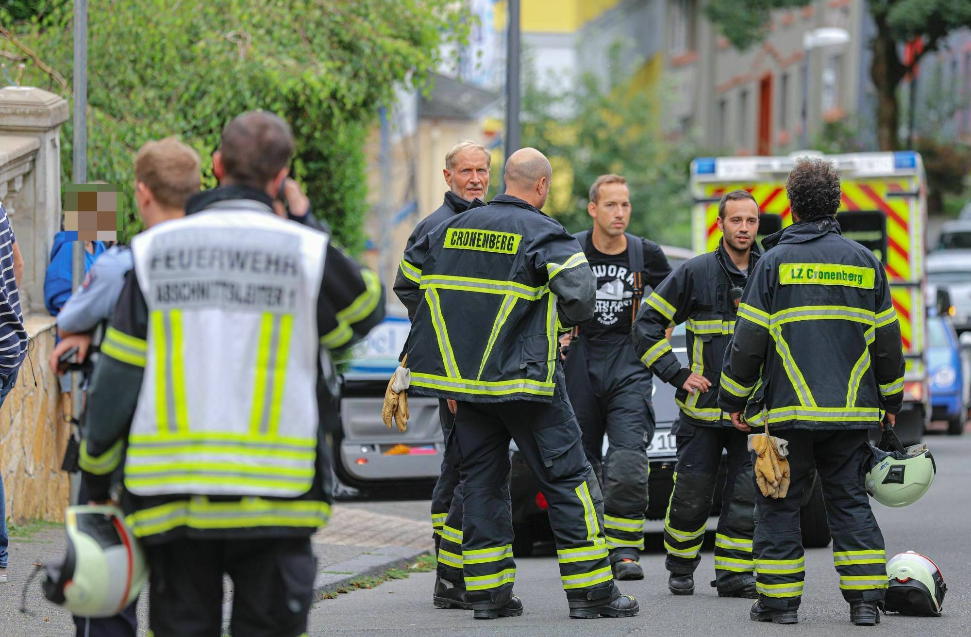 Kurioser Feuerwehr-Einsatz in Cronenberg
