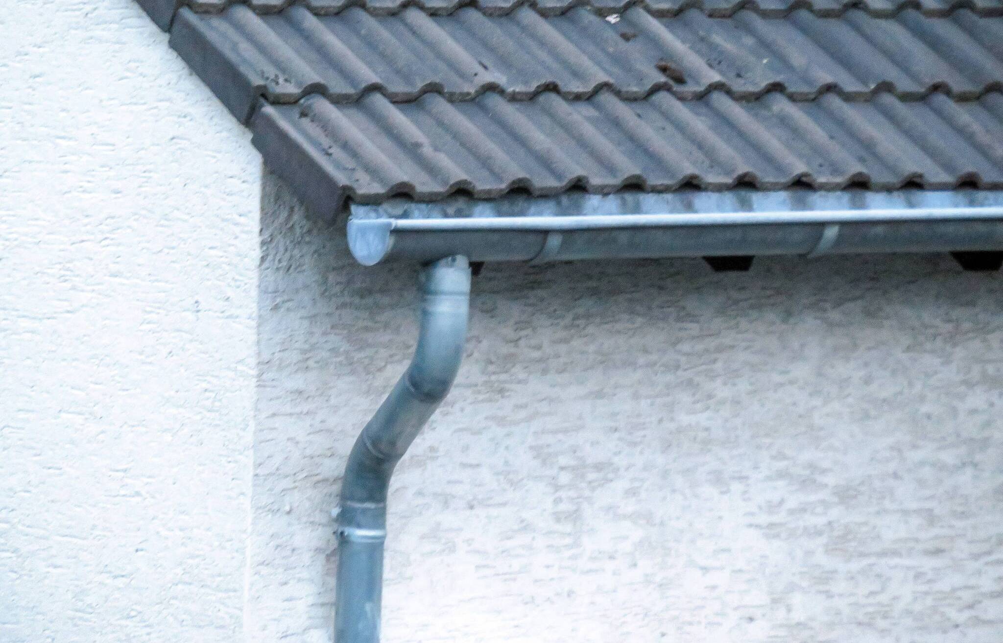 Noch fließt das Regenwasser oft in