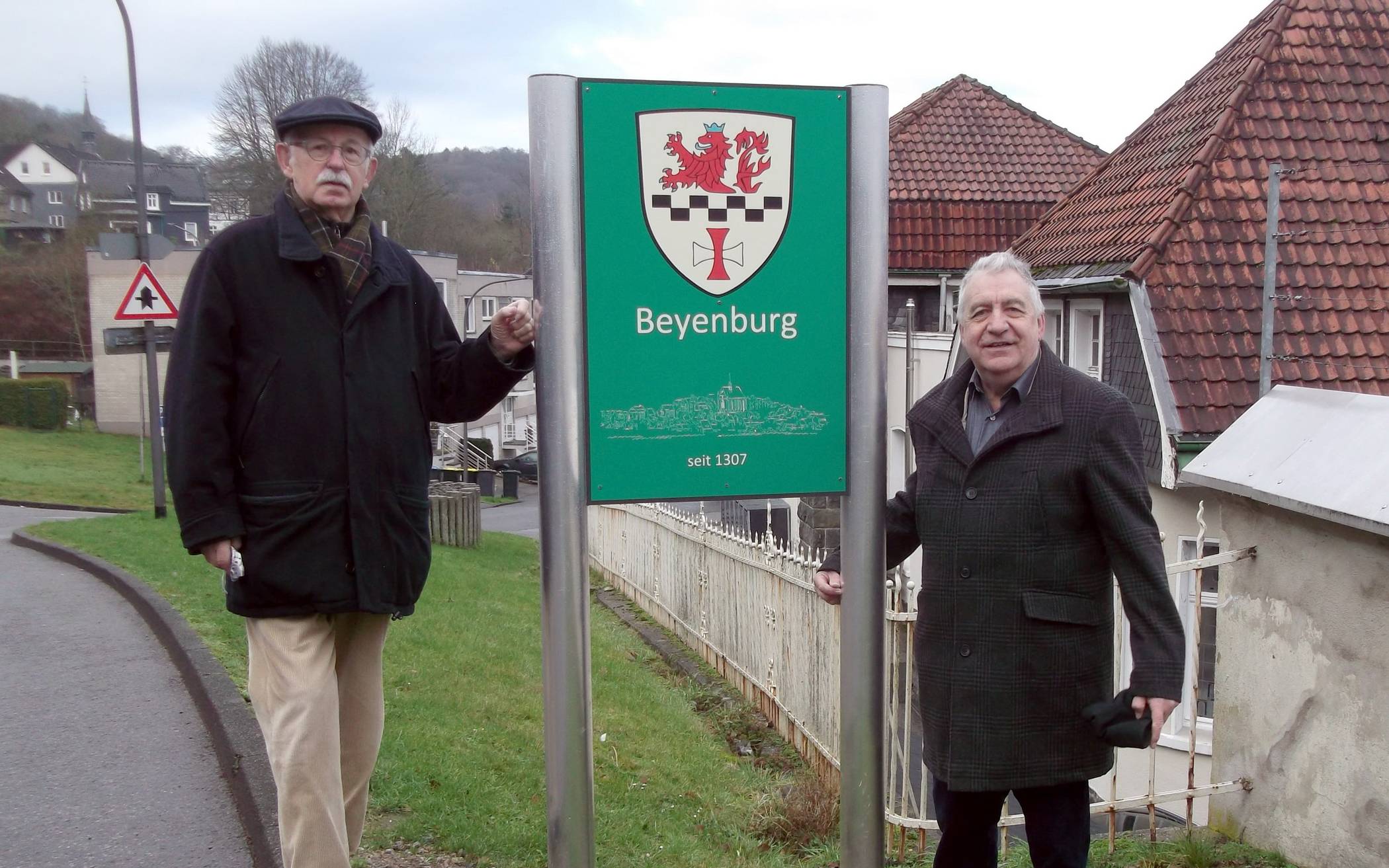 Eberhard Hasenclever (li.) und Heinz-Werner Putzke.