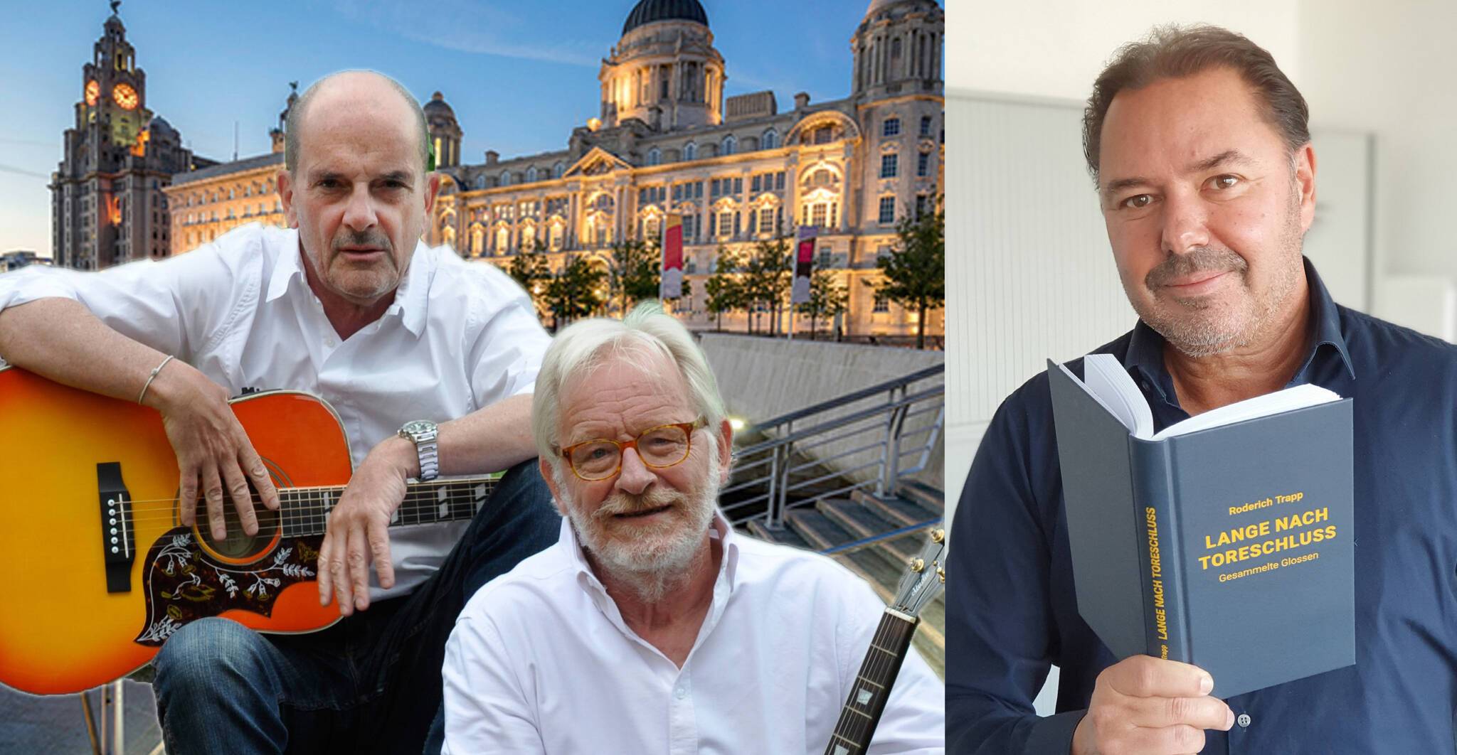  „Dönberg hilft“ - mit den „Old Friends“ Volker Lieb und Paul Decker sowie Roderich Trapp.(r.) 