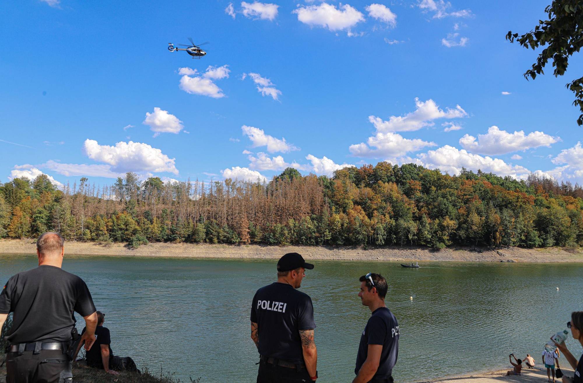Wuppertaler Tauchergruppe rettet aus dem Hubschrauber