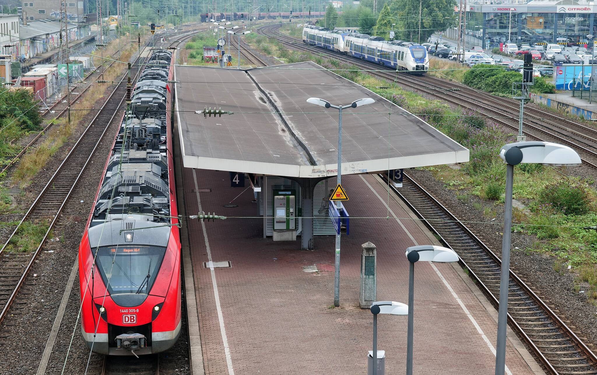  Der Bahnhof Steinbeck in Wuppertal-Elberfeld (Symbolbild). 