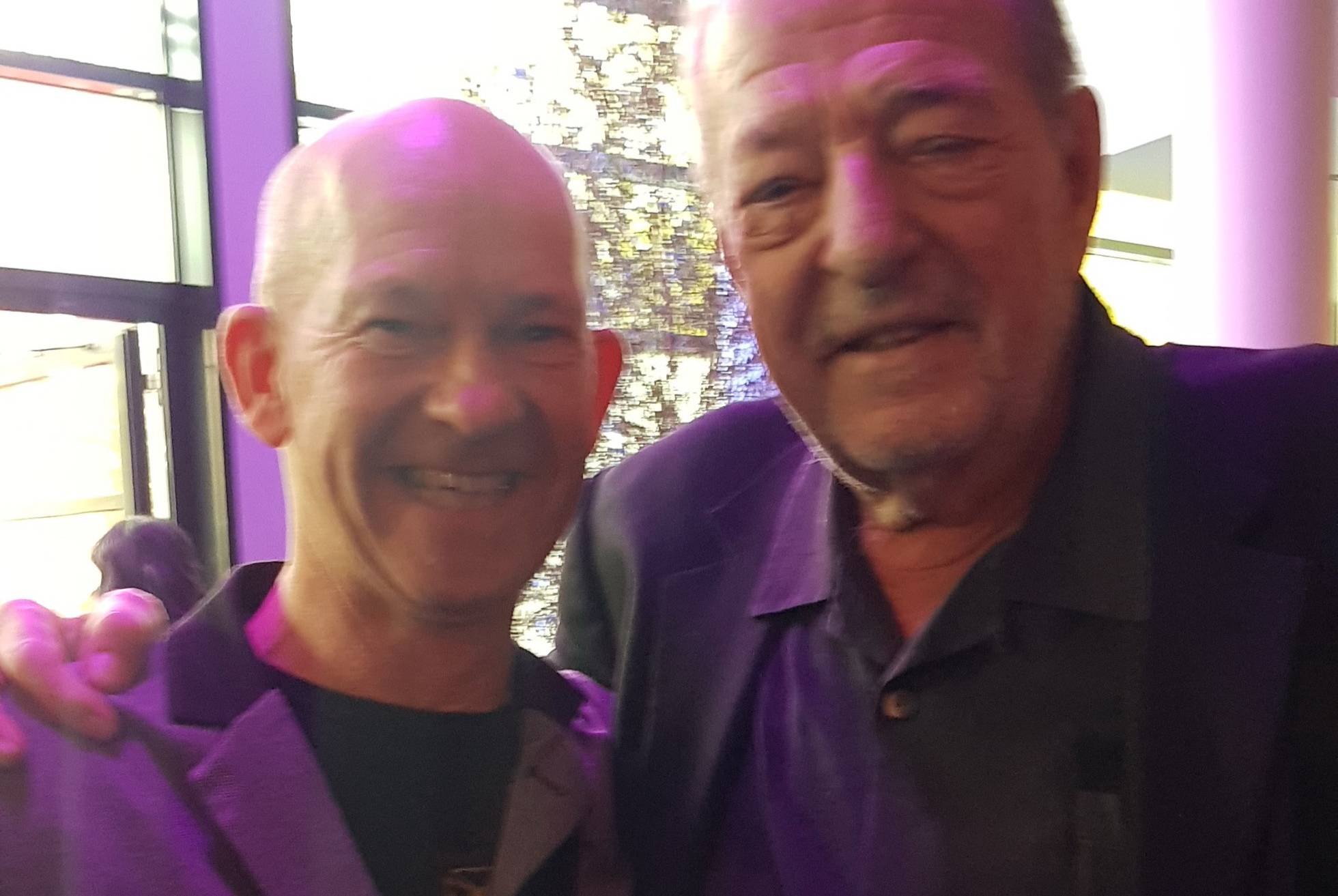 Ralph Siegel (re.) war der Star des...