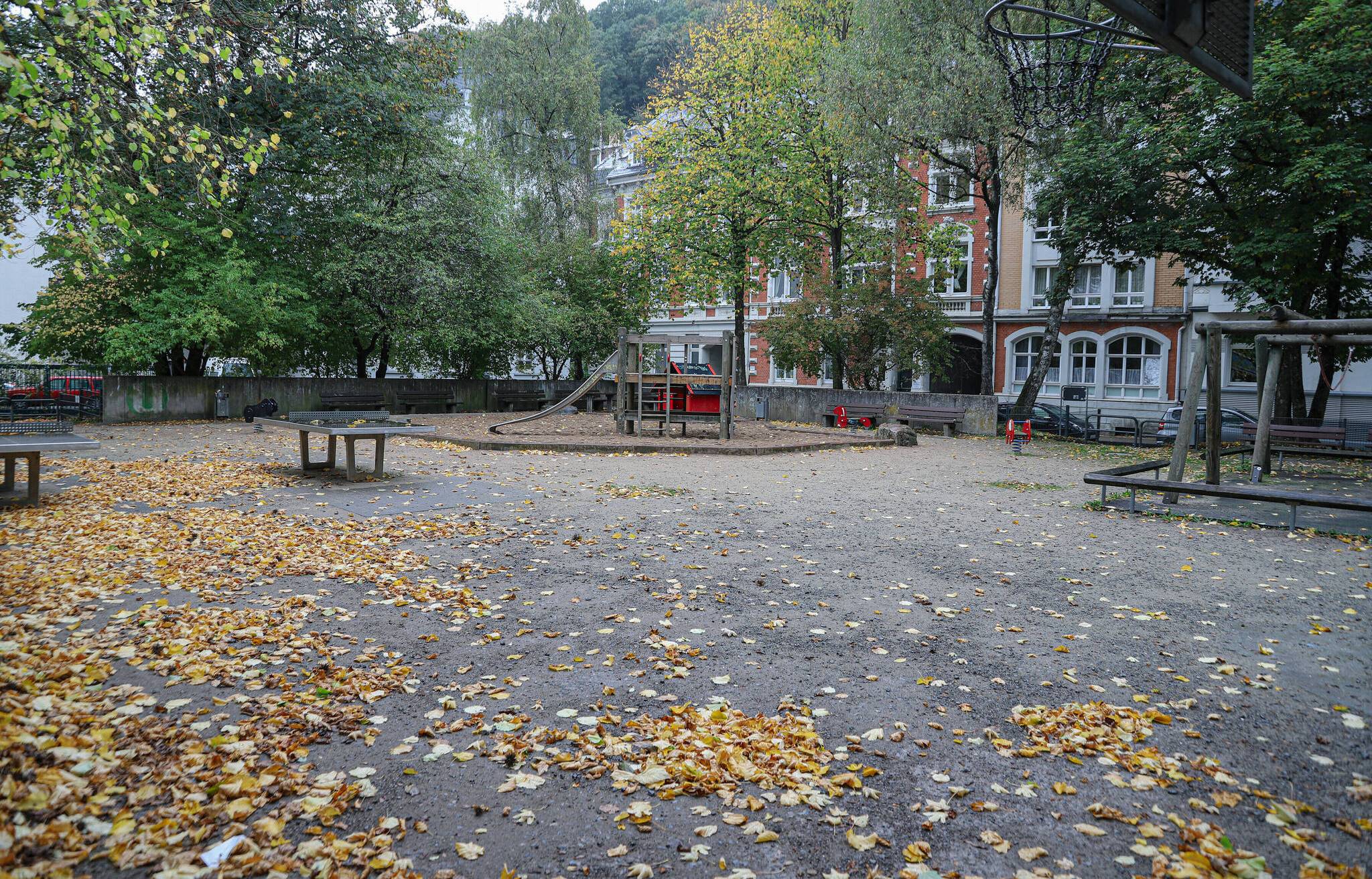 Der Kinderspielplatz Völklinger Platz.