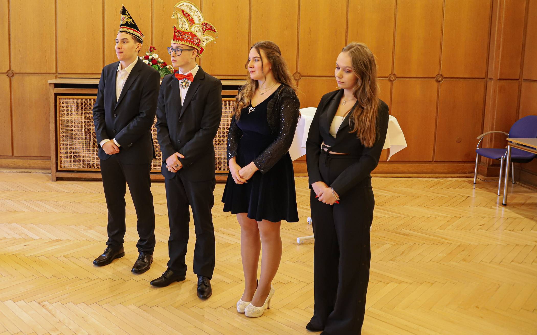 Wuppertaler Jugendprinzenpaar zu Gast im Rathaus​