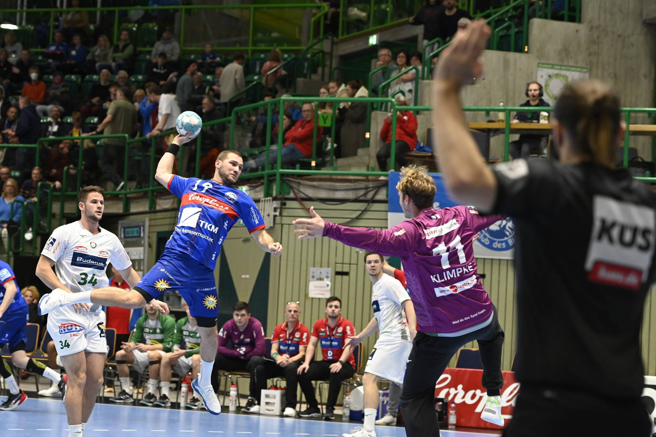 Tomas Babak beim Heimsieg gegen Wetzlar.