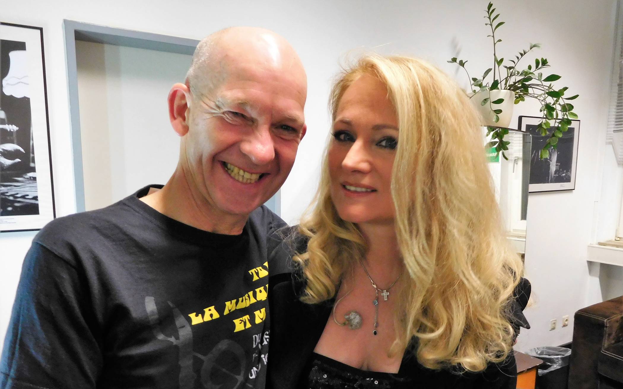 Peter Bergener mit Nicole im Jahr 2017.