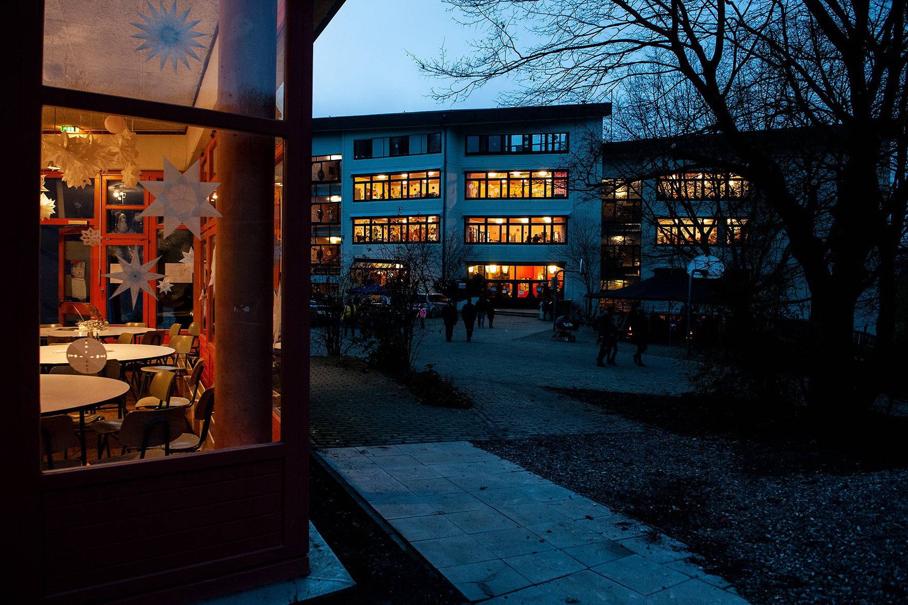 Die Rudolf-Steiner-Schule an der Schluchtstraße.